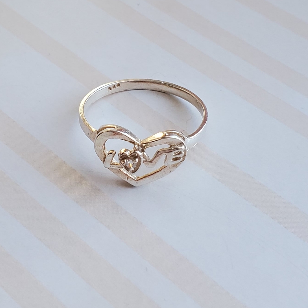 GENUINE  .925 SILVER RING - Picture 2 of 2